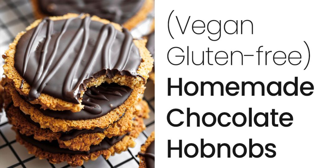 Homemade Chocolate Hobnobs