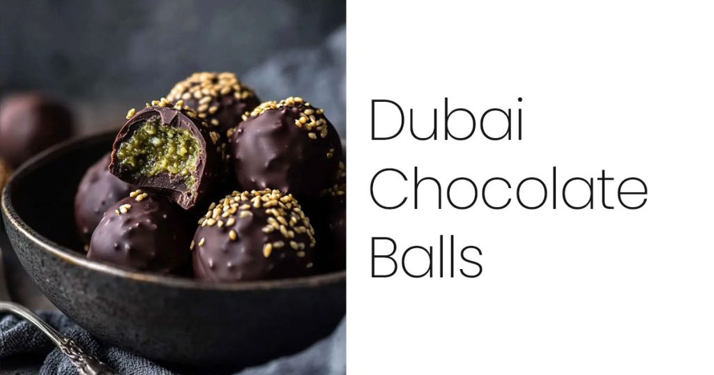 Dubai Chocolate Balls