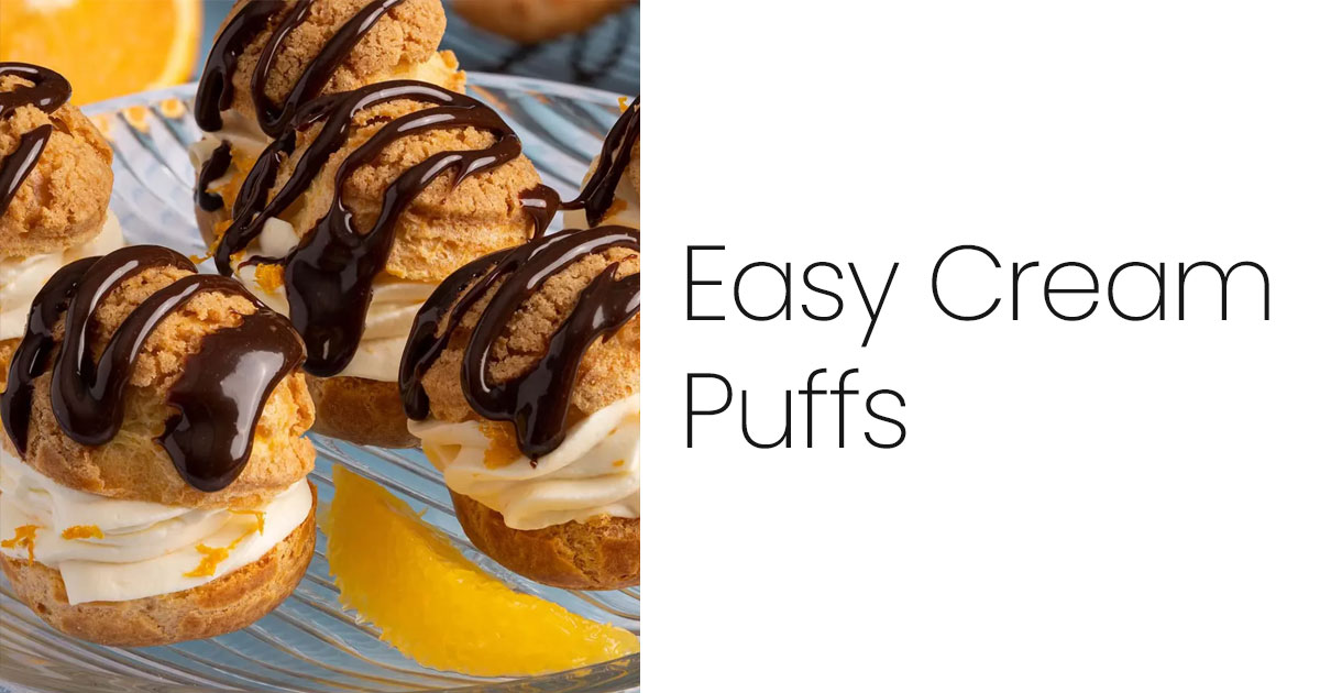 Easy Cream Puffs