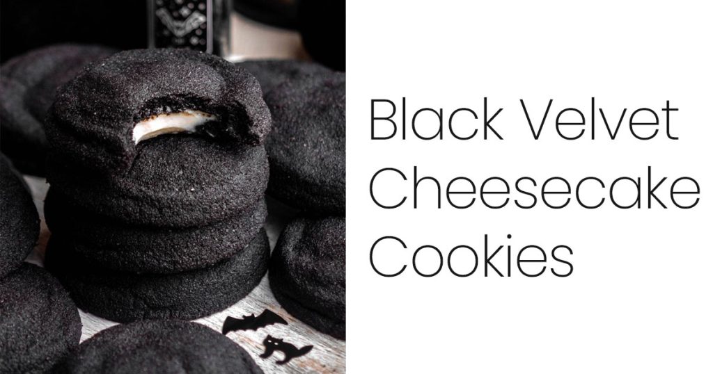 Black Velvet Cheesecake Cookies