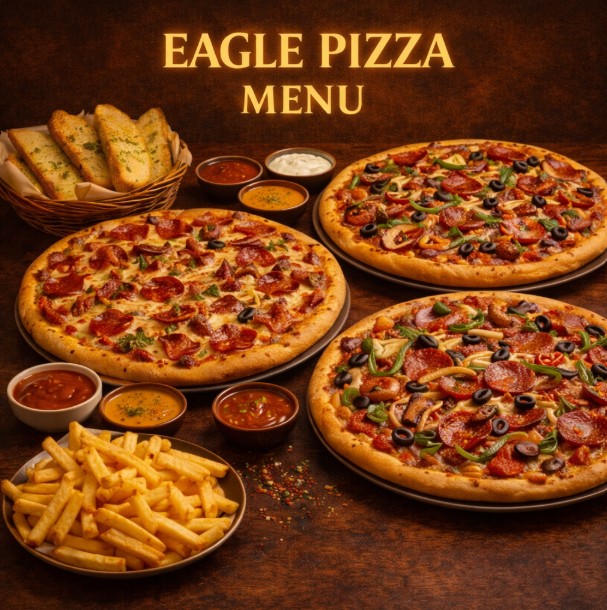 featured image of Eagle Pizza menu menuspotuk