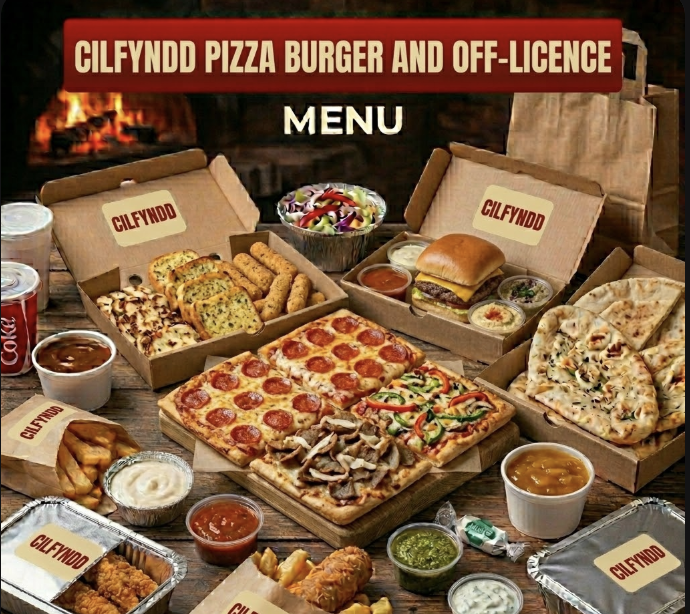 cilfyndd pizza burger and offlicene