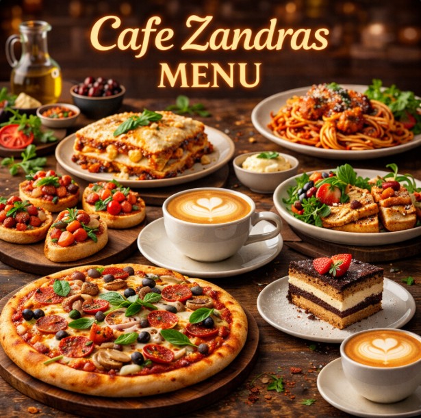 featured image of Cafe Zandras menu menuspotuk