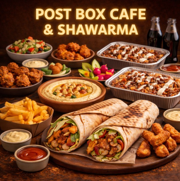 featured image of Post Box Cafe and Shawarma menu menuspotuk