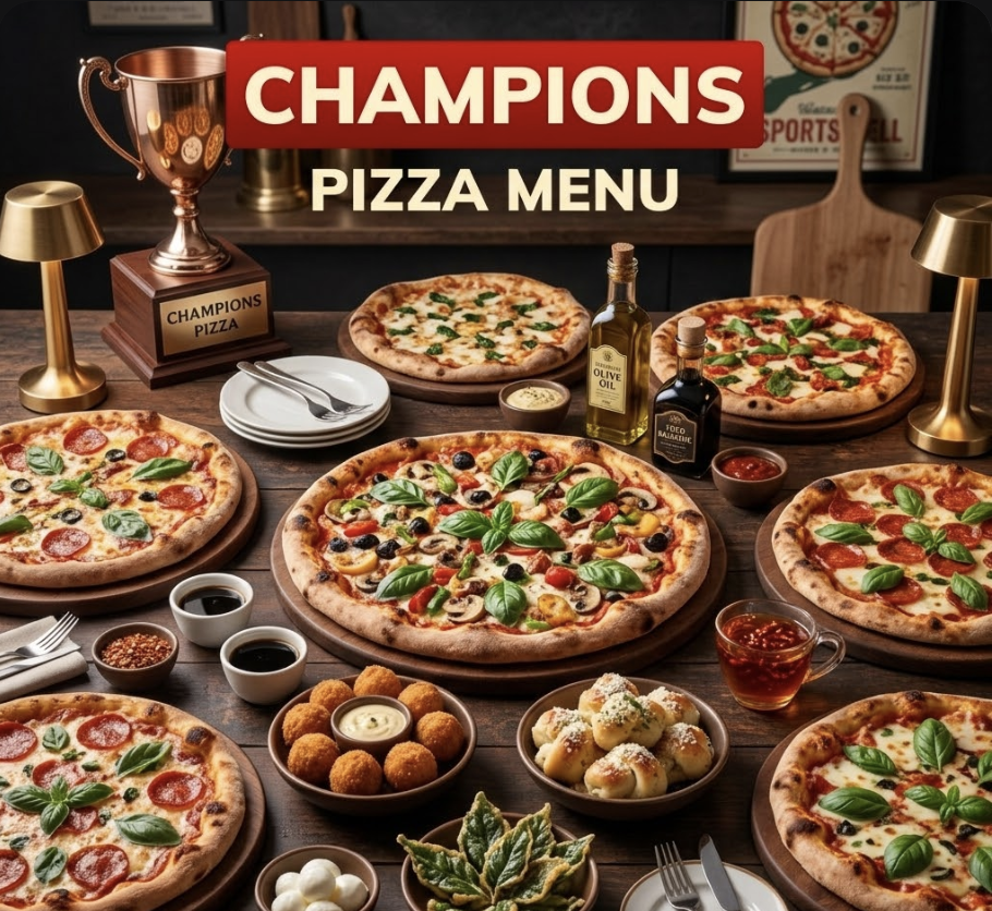 featured image of champions pizza