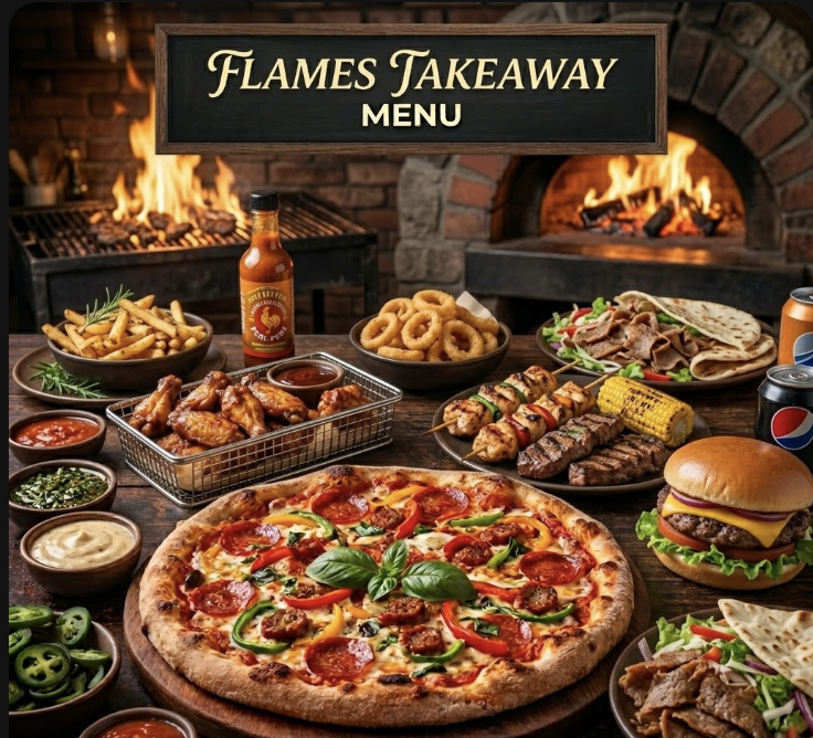 featured image of flames takeaway