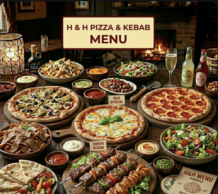 featured image of h amp h pizza amp kebab