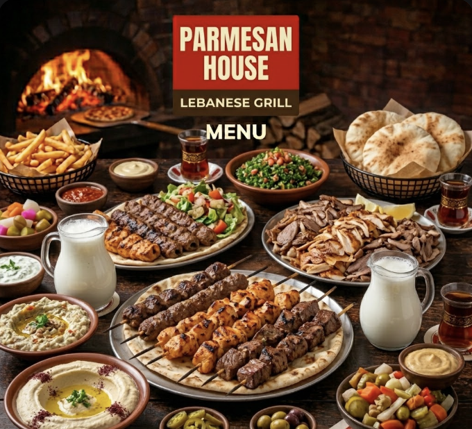 featured image of parmesan house lebanese grill