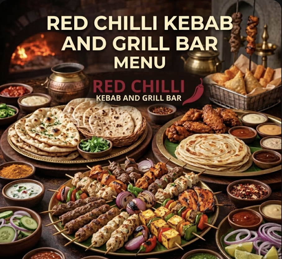 featured image of red chilli kebab and grill bar