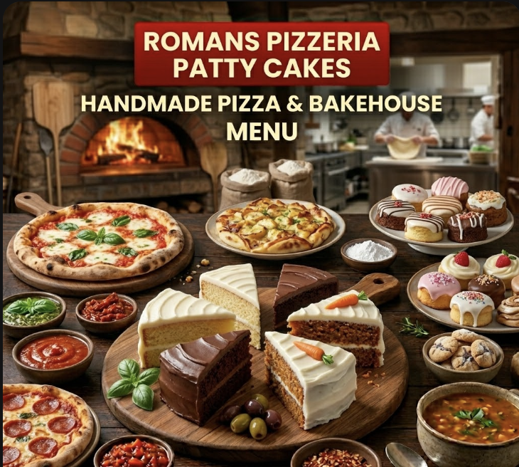 featured image of romans pizzeria amp patty cakes