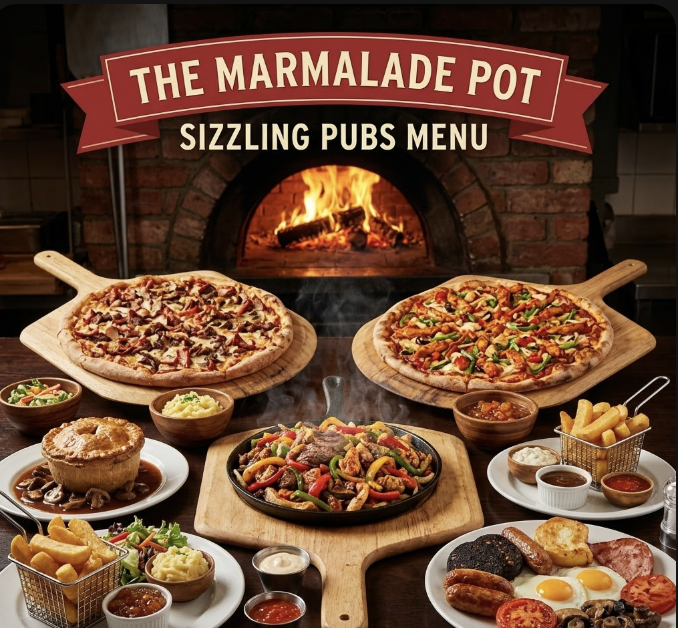featured image of the marmalade pot sizzling pubs